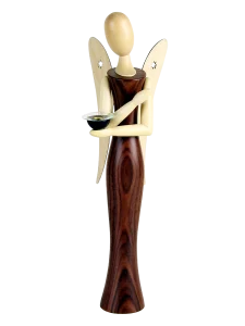 Sternkopf-Engel Edelholz Palisander