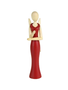 Sternkopf-Engel Mini rot