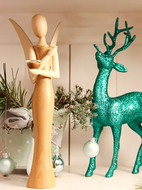 Sternkopf-Engel Edelholz Robinie