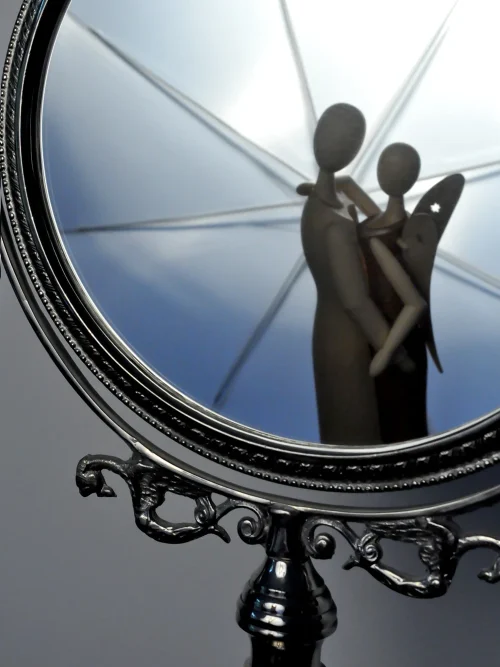 Sternkopf-Engel Liebespaar