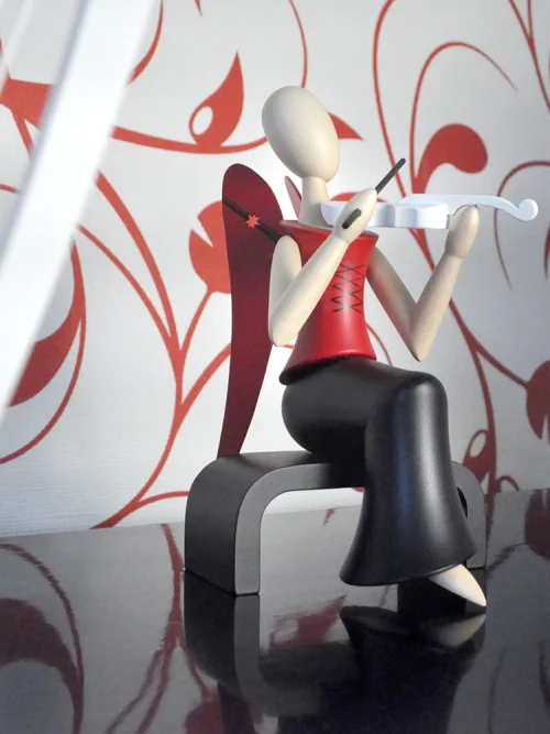 Sternkopf-Engel Musikengel Geige