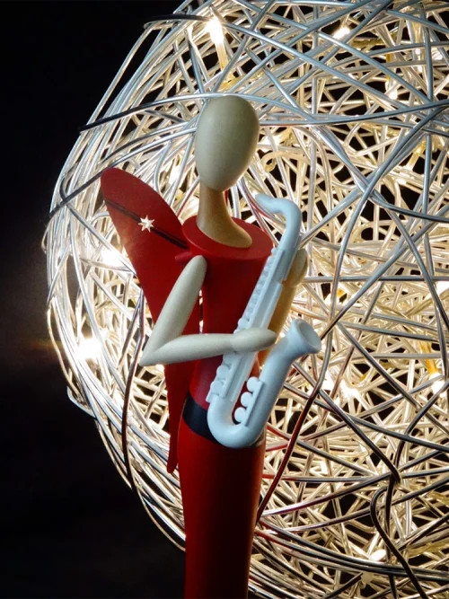 Sternkopf-Engel Musikengel Saxophon